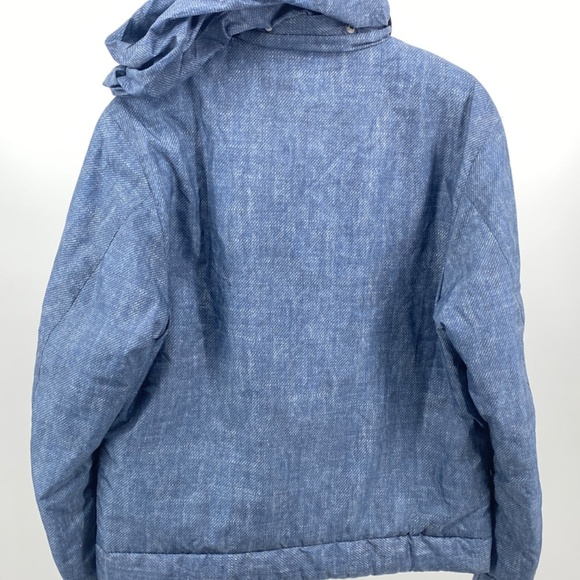 45r FW18 Nylon Denim Puffer size 4 - Picture 2 of 12